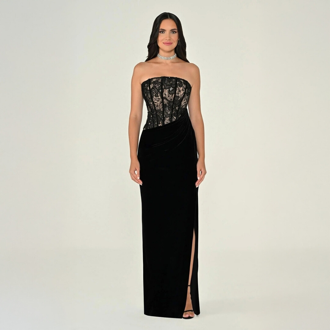 Dantel Detaylı Abiye Elbiseler