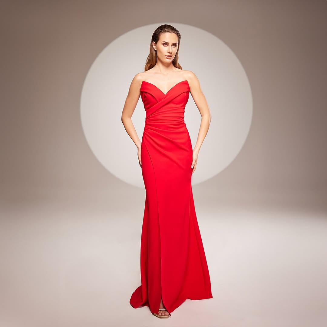 Kırmızı Abiye Elbiseler